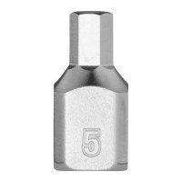 MILWAUKEE 1/4'' Drive Hex Stubby Bit Socket 4932500477