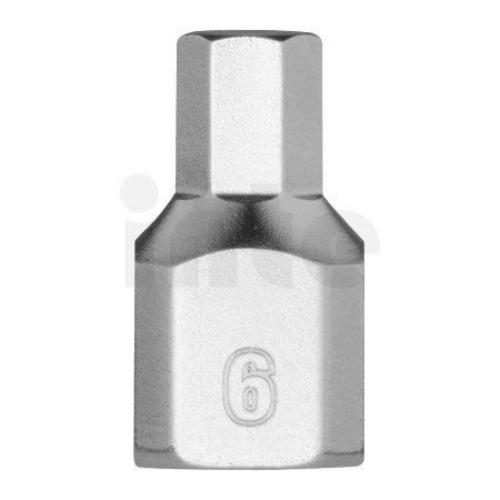 MILWAUKEE 1/4'' Drive Hex Stubby Bit Socket 4932500478