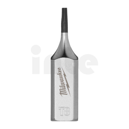 MILWAUKEE ¼″ nástrčná hlavice TORX s otvorem T8 4932500495