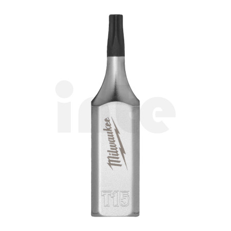 MILWAUKEE ¼″ nástrčná hlavice TORX s otvorem T15 4932500497
