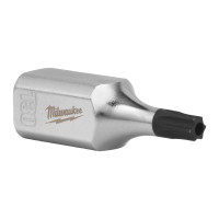 MILWAUKEE ⅜″ nástrčná hlavice TORX s otvorem T30 4932500501