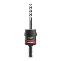 MILWAUKEE Upínací hřídel Quik-Lok pro děrovky, HSaw QL Arbor 3/8", HEX 9.5mm 4932500548