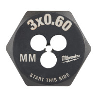 MILWAUKEE Šestihranné závitové oko M3–0,60 mm 4932500608