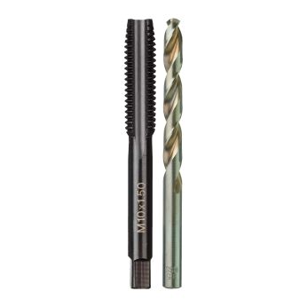 MILWAUKEE 2dílná sada závitníku M10–1,5 mm a vrtáku 8,5 mm 4932500639