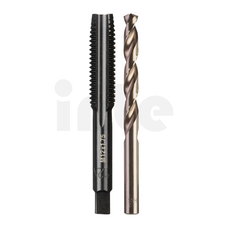 MILWAUKEE 2dílná sada závitníku M12–1,75 mm a vrtáku 10,2 mm 4932500640