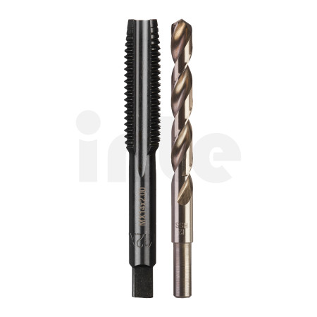 MILWAUKEE 2dílná sada závitníku M14–2,0 mm a vrtáku 12,0 mm 4932500641