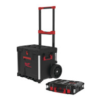 MILWAUKEE Packout Set 4 Sada box na nářadí na kolečkách se zásuvkou + malý organizér 4932500656