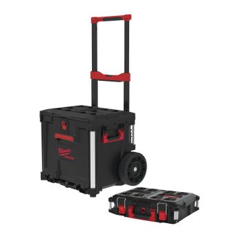 MILWAUKEE Packout Set 4 Sada box na nářadí na kolečkách se zásuvkou + malý organizér 4932500656