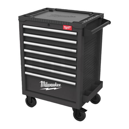 MILWAUKEE SRC27/7-2 TOOLGUARD 27" / 69cm ocelová skříňka na kolečkách se 7 zásuvkami 4932500740