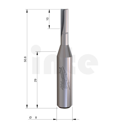 MILWAUKEE Straight bits 4932500877