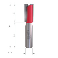 MILWAUKEE Rovná fréza, stopka 8 mm, 2C 10/48 mm – 1 ks 4932500884
