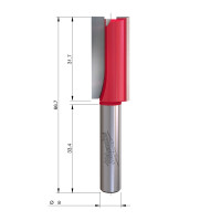 MILWAUKEE Rovná fréza, stopka 8 mm, 2C 15/66 mm – 1 ks 4932500891
