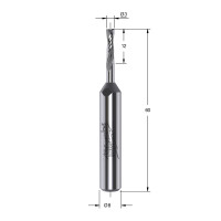 MILWAUKEE Fréza s horním odvodem třísek, stopka 8 mm, 3/60 mm – 1 ks 4932500913