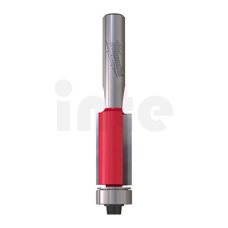 MILWAUKEE Zarovnávací fréza s ložiskem, stopka 8 mm, 12,7/70,7 mm – 1 ks 4932500930