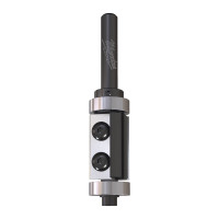 MILWAUKEE Šablonová a zarovnávací fréza s tvrdokovovými břity, stopka 8 mm, 19 / 90 mm – 1 ks 4932500946