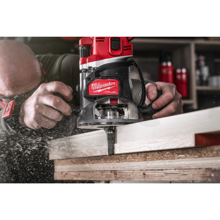 MILWAUKEE Šablonová fréza s tvrdokovovými břity pro laminát, stopka 8 mm, 16 / 80 mm – 1 ks 4932500949