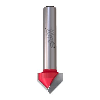 MILWAUKEE V-drážkovací fréza, stopka 8 mm, 16 / 52,8 mm – 1 ks 4932500953