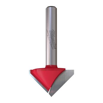 MILWAUKEE V-drážkovací fréza, stopka 8 mm, 31,7 / 63,5 mm – 1 ks 4932500954
