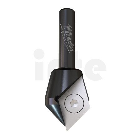 MILWAUKEE V-drážkovací fréza s tvrdokovovým břitem, stopka 8 mm, 23 / 60 mm – 1 ks 4932500958