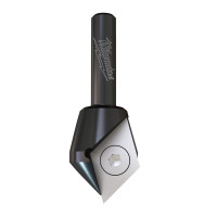 MILWAUKEE V-drážkovací fréza s tvrdokovovým břitem, stopka 8 mm, 23 / 60 mm – 1 ks 4932500958