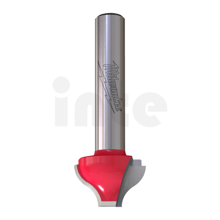 MILWAUKEE Fréza pro ozdobné zaoblení se stopkou 8 mm, 19 / 6,35 / 68 mm – 1 ks 4932500963