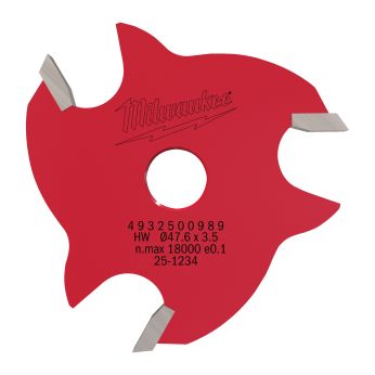 MILWAUKEE Drážkovací fréza 3,5 mm 4932500989