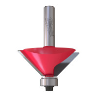 MILWAUKEE Srážecí fréza, stopka 8 mm, 45/60,2 mm – 1 ks 4932501006