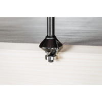 MILWAUKEE Fréza pro srážení hran s tvrdokovovými břity se stopkou 8 mm, (HW), 29/60 mm – 1 ks 4932501008