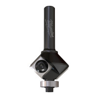 MILWAUKEE Fréza pro srážení hran s tvrdokovovými břity se stopkou 8 mm, (HW), 29/60 mm – 1 ks 4932501008