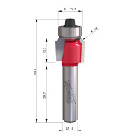 MILWAUKEE Zaoblovací fréza, stopka 8 mm, 15,9 / 54 mm – 1 ks 4932501022