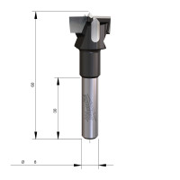 MILWAUKEE Vrták na miskové panty, stopka 8 mm, průměr 20 mm – 1 ks 4932501042