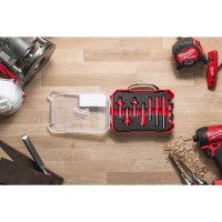 MILWAUKEE Kombinovaná sada dvoubřitých fréz, stopka 12 mm, 7 ks 4932501054