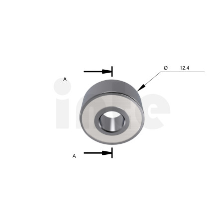 MILWAUKEE Ložisko B12 12,5x4,76x4,98 mm – 1 ks 4932501066