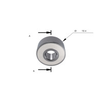 MILWAUKEE Ložisko B12 12,5x4,76x4,98 mm – 1 ks 4932501066