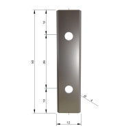 MILWAUKEE Tvrdokovové nože pro frézky, 50x 12 x 1,5 mm, K4 – 10 ks 4932501072