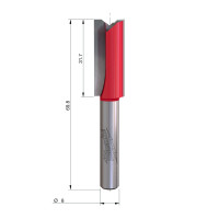 MILWAUKEE Rovná fréza, stopka 8 mm, 2C 12,7/70 mm – 1 ks 4932501170