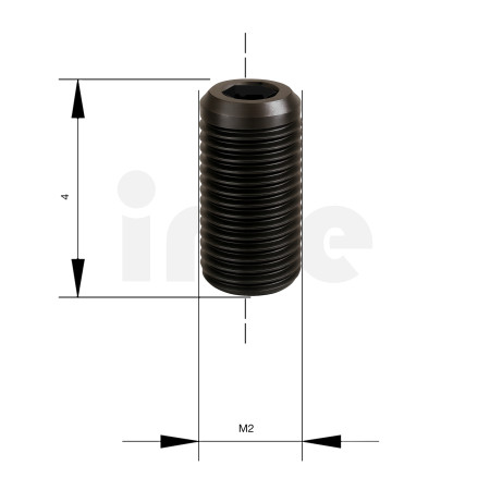 MILWAUKEE Šroub pro stopku 8 mm – 1 ks 4932501179