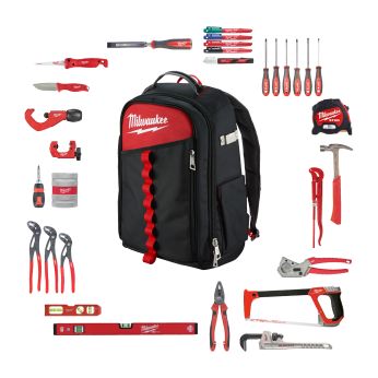 MILWAUKEE Instalatérská sada v batohu - 38 ks 4932501190
