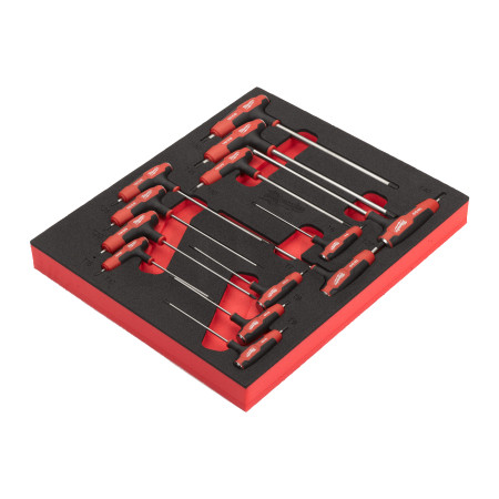 MILWAUKEE Sada Torx T-klíčů v pěnové vložce, 13 ks 4932501231