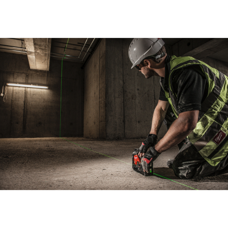MILWAUKEE Laser M12™ 360° se zeleným paprskem se 3 rovinami 4933478102