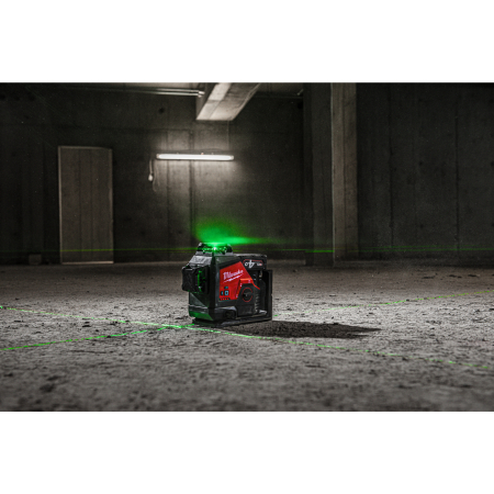 MILWAUKEE Laser M12™ 360° se zeleným paprskem se 3 rovinami 4933478102