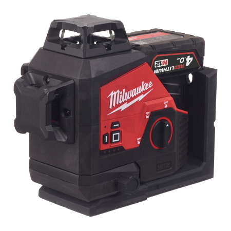 MILWAUKEE Laser M12™ 360° se zeleným paprskem se 3 rovinami 4933478102