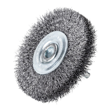 MILWAUKEE Kotoučový kartáč S6 60×13 mm, ocelový, vlnitý drát 0,3 mm – 3 ks 4932501705