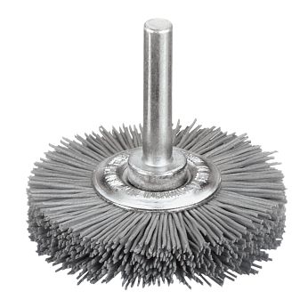 MILWAUKEE Kotoučový kartáč S6 70×12 mm, karbid křemíku G320, vlnitý drát 0,6 mm – 3 ks 4932501714