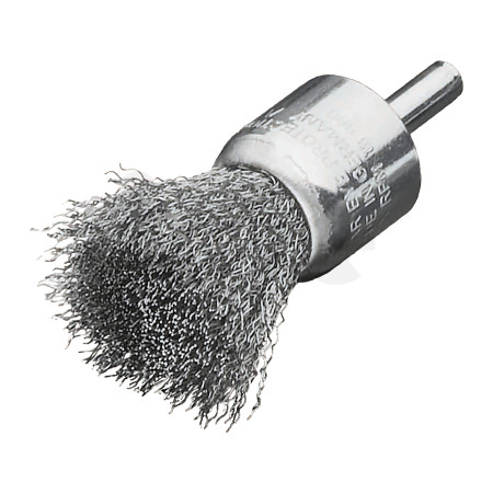 MILWAUKEE Štětcový kartáč S6 22×25×68 mm, ocelový, vlnitý drát 0,3 mm – 3 ks 4932501722