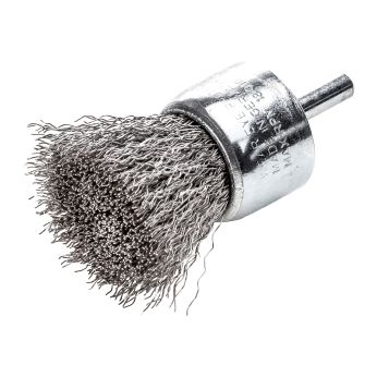 MILWAUKEE Štětcový kartáč S6 22×25×68 mm, nerezový, vlnitý drát 0,3 mm – 3 ks 4932501723