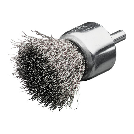MILWAUKEE Štětcový kartáč S6 30×25×68 mm, nerezový, vlnitý drát 0,3 mm – 3 ks 4932501725