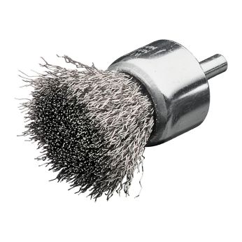 MILWAUKEE Štětcový kartáč S6 30×25×68 mm, nerezový, vlnitý drát 0,3 mm – 3 ks 4932501725