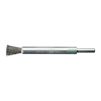MILWAUKEE Štětcový kartáč S6 12×20×120 mm, nerezový, vlnitý drát 0,3 mm – 3 ks 4932501727