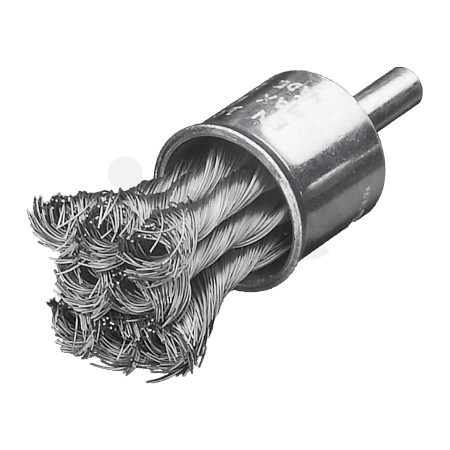 MILWAUKEE Štětcový kartáč S6 22×28×72 mm, ocelový, splétaný drát 0,35 mm – 3 ks 4932501732